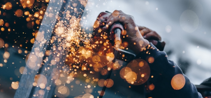 Welding with Sparks